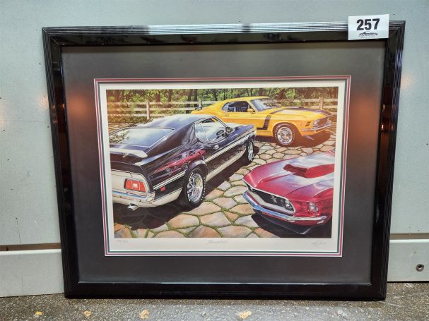 FRAMED ARTWORK BY RENOWN ARTISTS